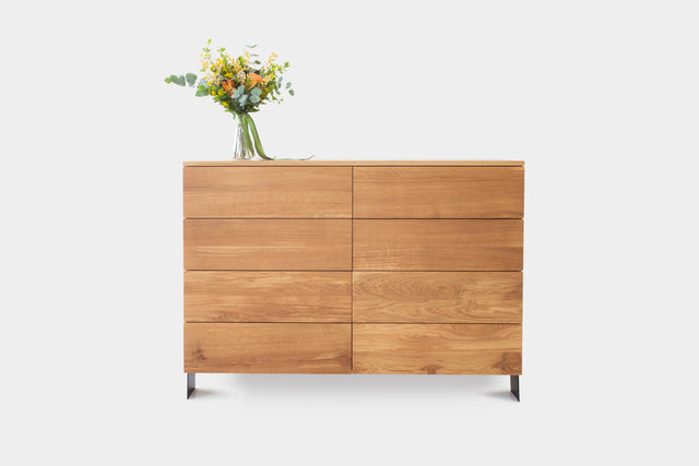 Handgefertigter Eichenschrank | SABROCKE-Hardman Design