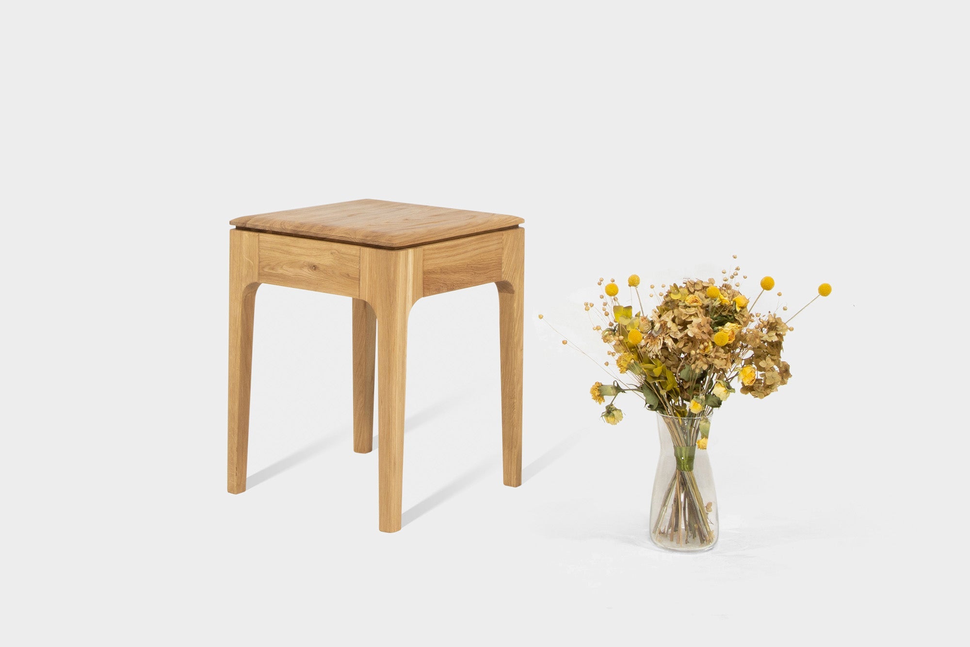 CAROLINA | Tabouret en chêne