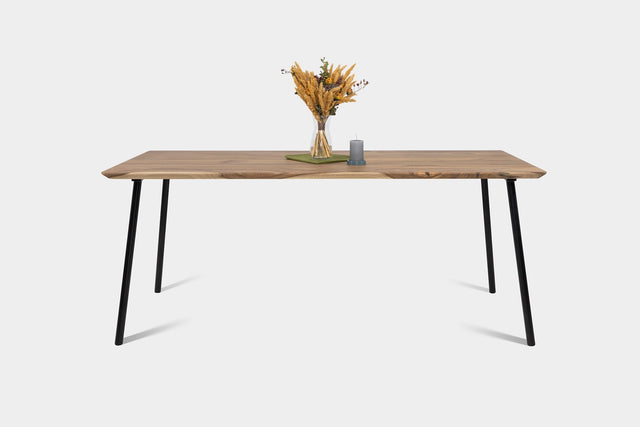 MARTA TABLE | Noyer | 220 x 89 x 3 cm | N58 Vente en stock